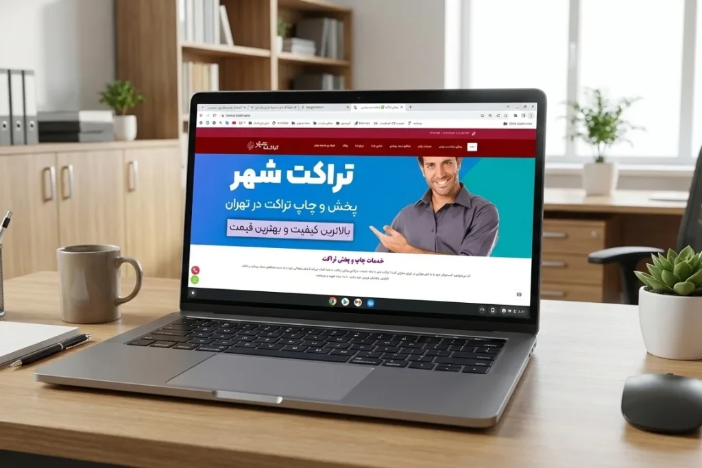 سئو سایت تراکت شهر